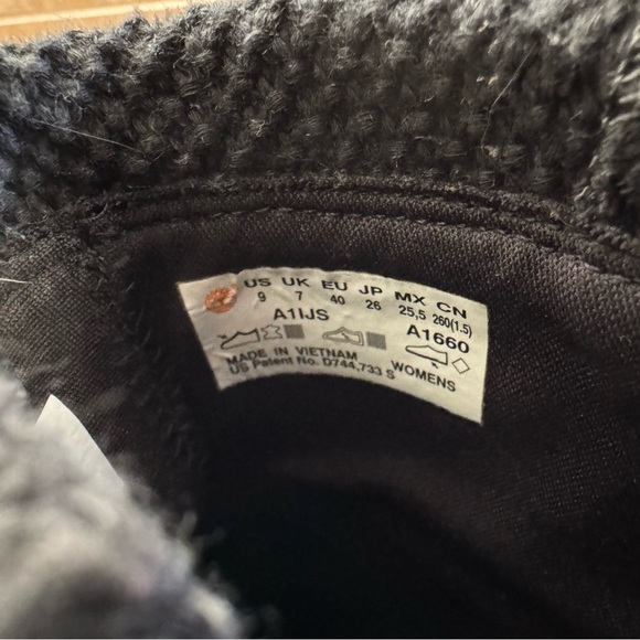 NWOT Timberland Kellis Black Leather Chelsea Wedge Ankle Boots - Picture 8 of 9